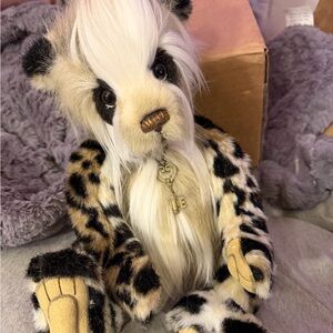 Charlie bear bread and butter pudding . Discontinued, RARE  he’s a cutie.